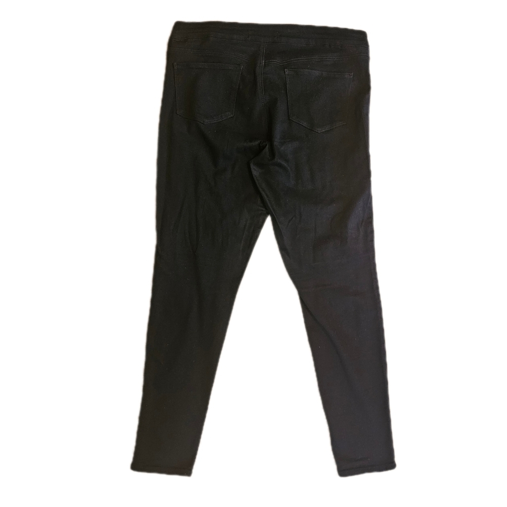 Old Navy Rockstar jeggigs, black, size 16 Long - Picture 3 of 3